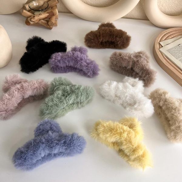 hair clips & barrettes plush catch clip qiu dong style color catches wind simple and versatile female temperament headdress hairpin, Golden;silver
hair clips & barrettes plush catch clip qiu dong style color catches wind simple and versatile female temperament headdress hairpin, Golden;silver