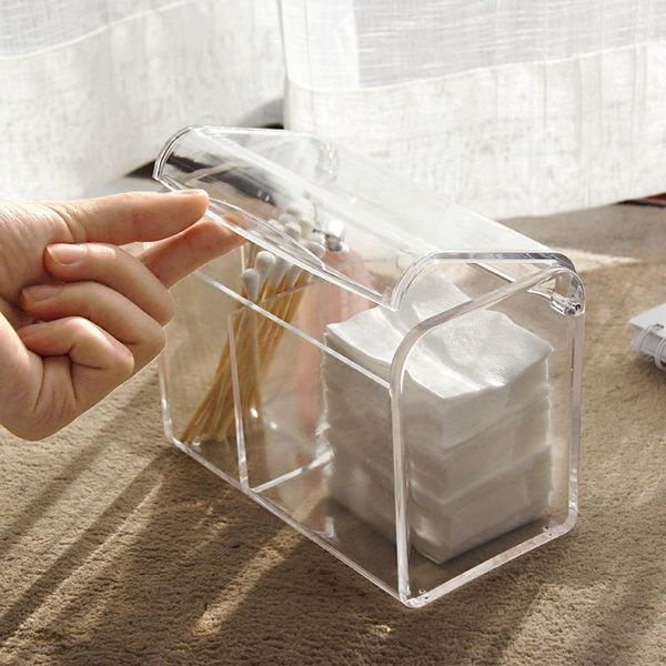 acrylic cosmetic cotton pad organizer dustproof makeup swab storage box with covered table cotton holder for girl/women
acrylic cosmetic cotton pad organizer dustproof makeup swab storage box with covered table cotton holder for girl/women