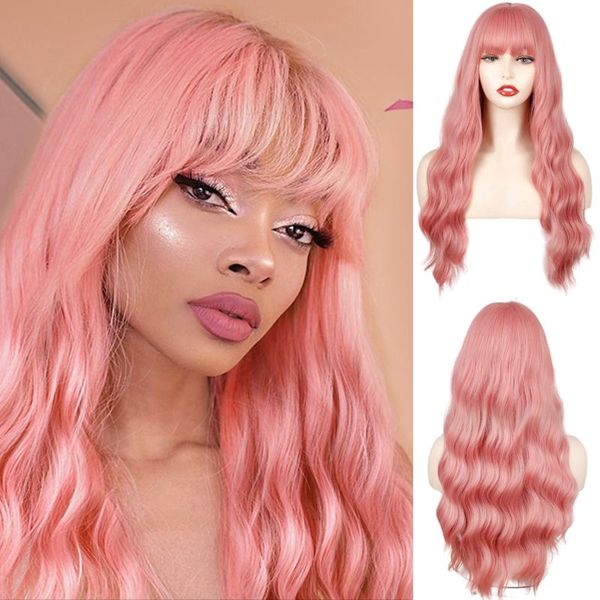 synthetic wigs lolita wig long water wave women's cherry blossoms pink fluffy curly wavy hair for girl party, Black
synthetic wigs lolita wig long water wave women's cherry blossoms pink fluffy curly wavy hair for girl party, Black
