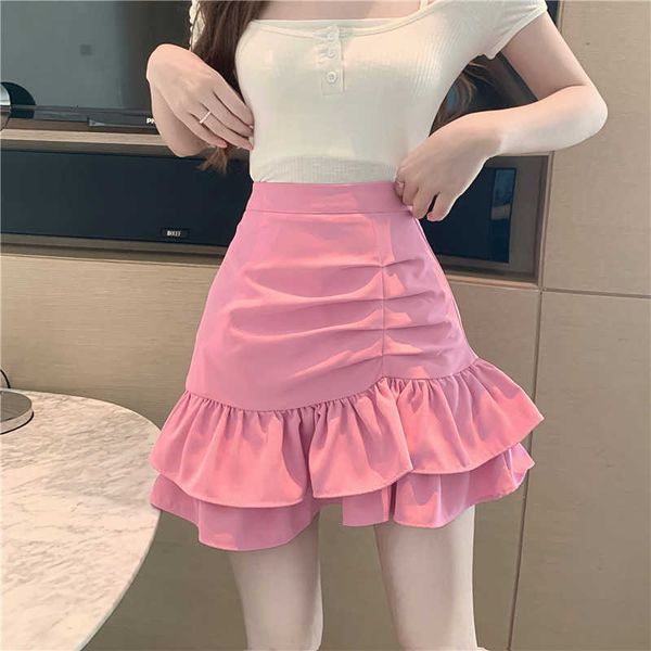 skirts pink black summer mini women high waist ruffles pleated bodycorn skirt zipper party clubwear cake sheath 2021 z418 gqa9
skirts pink black summer mini women high waist ruffles pleated bodycorn skirt zipper party clubwear cake sheath 2021 z418 gqa9