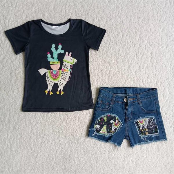 summer toddler kids baby girl clothes sets t shirt denim shorts jeans outfits, White
summer toddler kids baby girl clothes sets t shirt denim shorts jeans outfits, White