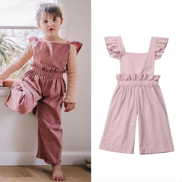 autumn kids baby girl overalls romper sleeveless ruffle pink solid jumpsuit one pieces clothes, Blue
autumn kids baby girl overalls romper sleeveless ruffle pink solid jumpsuit one pieces clothes, Blue