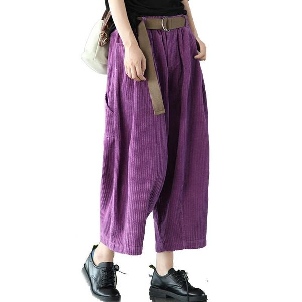 Womens Pants Trousers Straight Big Loose Large Oversized 100% Cotton Corduroy Solid Thick for Autumn Winter Vintage A11120946, Black;white
Womens Pants Trousers Straight Big Loose Large Oversized 100% Cotton Corduroy Solid Thick for Autumn Winter Vintage A11120946, Black;white