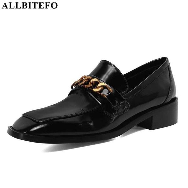 allbitefo gold chain genuine leather thick heels office ladies shoes square toe brand high heels woemn shoes women heels 210611, Black
allbitefo gold chain genuine leather thick heels office ladies shoes square toe brand high heels woemn shoes women heels 210611, Black