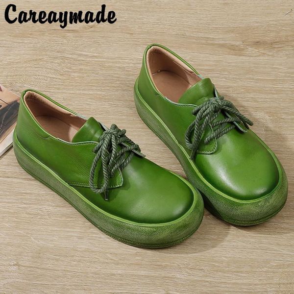dress shoes careaymade-genuine leather women's thick soled muffin retro brush color high-quality green handmade ladies, Black
dress shoes careaymade-genuine leather women's thick soled muffin retro brush color high-quality green handmade ladies, Black