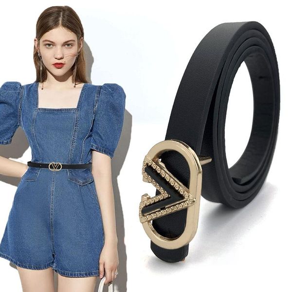 belts punk women leather thin waist strap designer v buckle female black waistband with jeans dress, Black;brown
belts punk women leather thin waist strap designer v buckle female black waistband with jeans dress, Black;brown