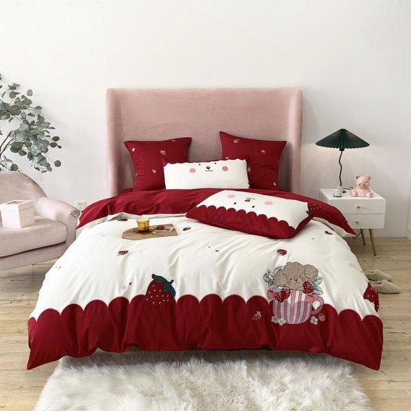 bedding sets cute cartoon teacup dog embroidery 600tc egyptian cotton set cover pillowcase bed double duvet textile home linen
bedding sets cute cartoon teacup dog embroidery 600tc egyptian cotton set cover pillowcase bed double duvet textile home linen