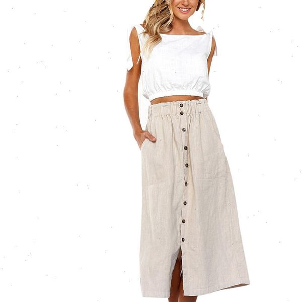 women skirts summer 2021 new arrivals womens daily summer bohemia high waist line button beach wrap maxi long skirt, Black
women skirts summer 2021 new arrivals womens daily summer bohemia high waist line button beach wrap maxi long skirt, Black