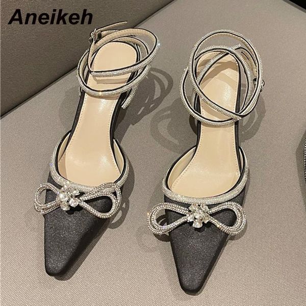 aneikeh 2021 women shoes pu stiletto heels sandals wedding butterfly-knot polka dot fashion ankle strap gladiator white new, Black
aneikeh 2021 women shoes pu stiletto heels sandals wedding butterfly-knot polka dot fashion ankle strap gladiator white new, Black