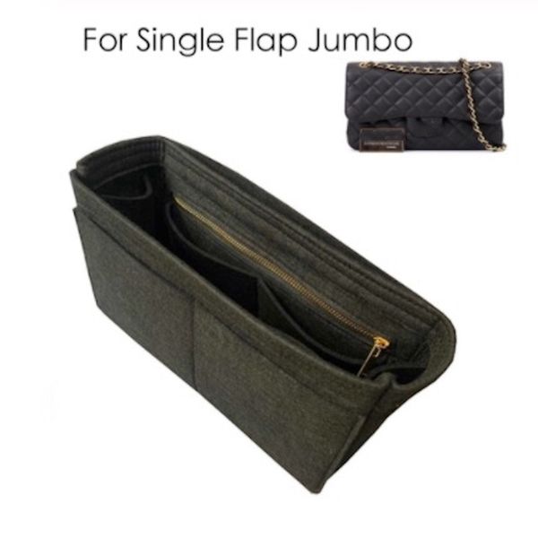 for cla ssic flap small medium large bag insert organizer - 3mm premium felt (handmade/20 colors) 210315
for cla ssic flap small medium large bag insert organizer - 3mm premium felt (handmade/20 colors) 210315
