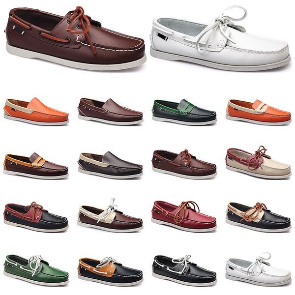 135 womens sneakers sailing shoe mens casual leather shoes black white red green orange brown outdoor trainers size 38-45
135 womens sneakers sailing shoe mens casual leather shoes black white red green orange brown outdoor trainers size 38-45