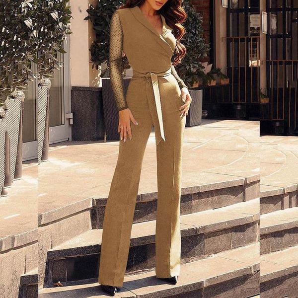 women's jumpsuits & rompers women polka dot sleeve stitching v neck tight waist long pants jumpsuit clubwear playsuit sexy, Black;white
women's jumpsuits & rompers women polka dot sleeve stitching v neck tight waist long pants jumpsuit clubwear playsuit sexy, Black;white