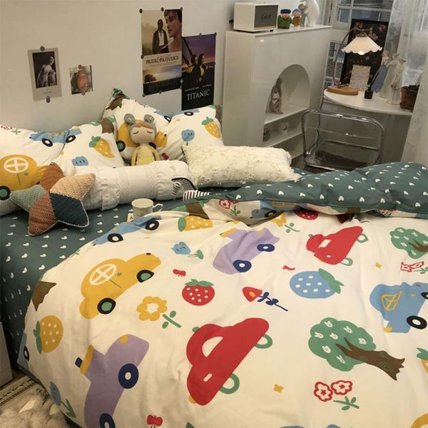 bedding sets colorful cartoon car tree set kid teen boy,design cotton twin full home textile bed sheet pillow case quilt cover
bedding sets colorful cartoon car tree set kid teen boy,design cotton twin full home textile bed sheet pillow case quilt cover