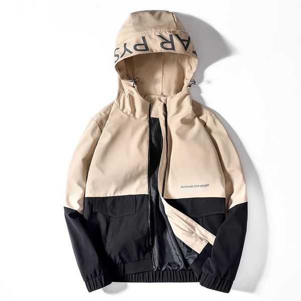 men's jackets men spring autumn bomber hooded jacket male casual patchwork windbreaker coats sportswear hip hop zipper outwear for clot, Black;brown
men's jackets men spring autumn bomber hooded jacket male casual patchwork windbreaker coats sportswear hip hop zipper outwear for clot, Black;brown