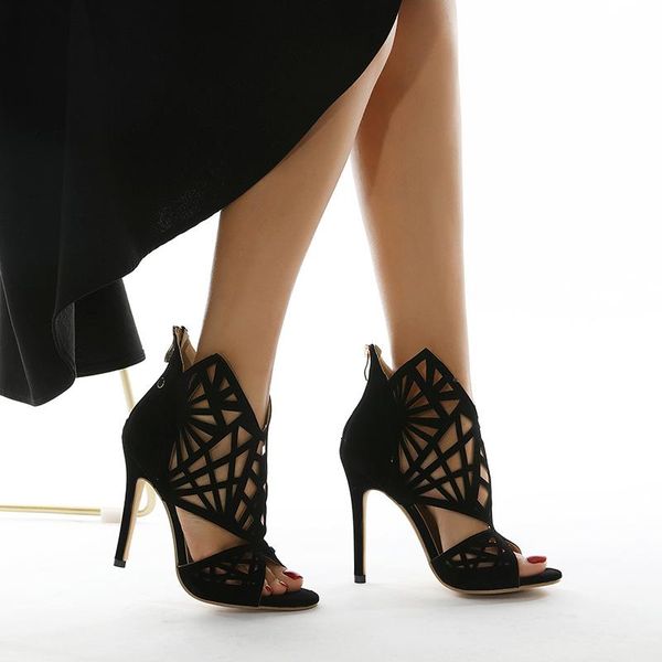 new fashion stiletto sandals platform 12cm high heels sandals women size 35-42, Black
new fashion stiletto sandals platform 12cm high heels sandals women size 35-42, Black