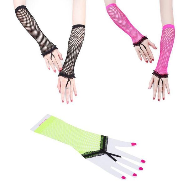 five fingers gloves women hollow out sheer punk elbow long fingerless contrast color fishnet dancing party mittens ruffles lace trim 3, Blue;gray
five fingers gloves women hollow out sheer punk elbow long fingerless contrast color fishnet dancing party mittens ruffles lace trim 3, Blue;gray