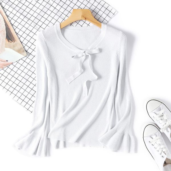 women's sweaters autumn and winter style clothing o neck crew long-sleeve knit sweater bright lines sleeve bow 8w2n, White;black
women's sweaters autumn and winter style clothing o neck crew long-sleeve knit sweater bright lines sleeve bow 8w2n, White;black
