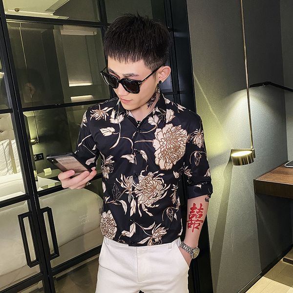 new primavera vero camisas pretas para roupas masculinas 2021 simples todo o jogo impresso digital fino ajuste casual blusa homme streetwear, Black;brown
new primavera vero camisas pretas para roupas masculinas 2021 simples todo o jogo impresso digital fino ajuste casual blusa homme streetwear, Black;brown