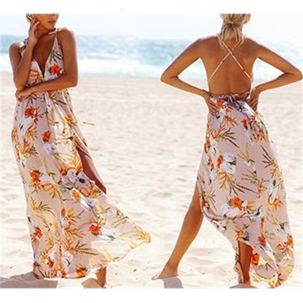 2021 new bohemian deep v neck backless maxi women strap split cross lace up summer sleeveless long beach lu5s, Black;gray
2021 new bohemian deep v neck backless maxi women strap split cross lace up summer sleeveless long beach lu5s, Black;gray