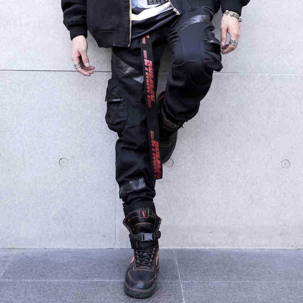 men's pants pant men personality leather pocket splice slim fit joggers casual fashions streetwear male hip hop sweat cth7, Black
men's pants pant men personality leather pocket splice slim fit joggers casual fashions streetwear male hip hop sweat cth7, Black