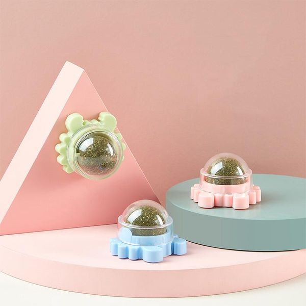 cat toys pet toy mint ball spinning fresh breath molar teeth cleaning happy interactive household supplies