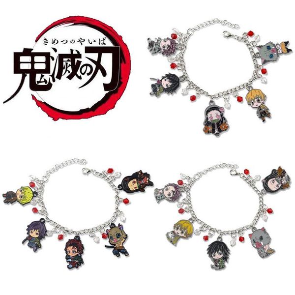 link, chain anime demon slayer kimetsu no yaiba bracelet ghost blade lovely pendant key holder cosplay jewelry for women&men gift, Black
link, chain anime demon slayer kimetsu no yaiba bracelet ghost blade lovely pendant key holder cosplay jewelry for women&men gift, Black