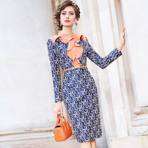 casual dresses spring 2021 celebrities jacquard dress business affairs women vintage print party plus size winter package hip, Black;gray
casual dresses spring 2021 celebrities jacquard dress business affairs women vintage print party plus size winter package hip, Black;gray