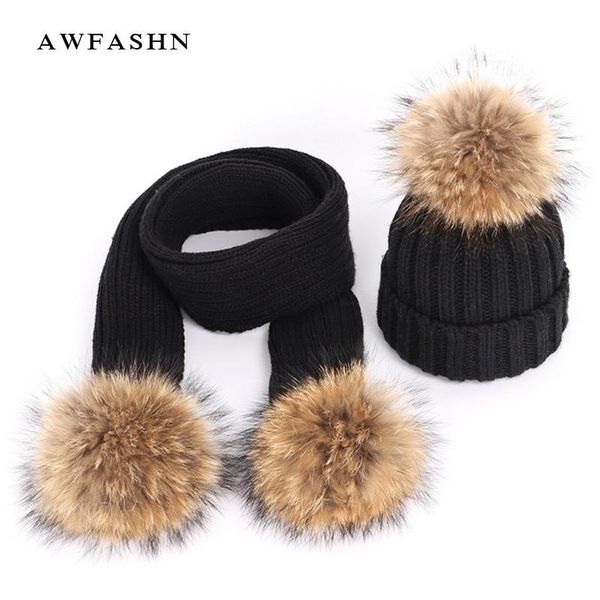hats, scarves & gloves sets autumn and winter women's knitted cotton hats warm raccoon fur pom-pom children's ski hat scarf parent, Blue;gray
hats, scarves & gloves sets autumn and winter women's knitted cotton hats warm raccoon fur pom-pom children's ski hat scarf parent, Blue;gray