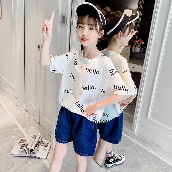 new girls babys kids t-shirt outwear 2022 vintage spring summer overcoat sport princess toddler childrens clothing, White;black
new girls babys kids t-shirt outwear 2022 vintage spring summer overcoat sport princess toddler childrens clothing, White;black