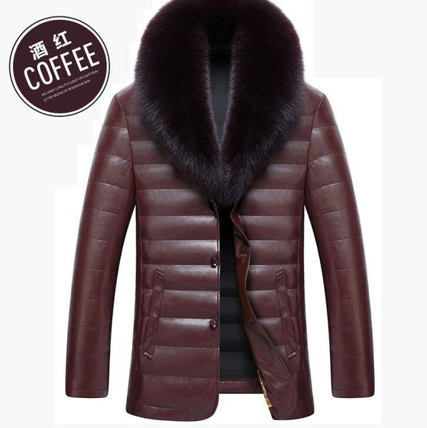 men's fur & faux m-3xl / winter fashion leisure short paragraph young handsome lapel pu jacket, Black
men's fur & faux m-3xl / winter fashion leisure short paragraph young handsome lapel pu jacket, Black