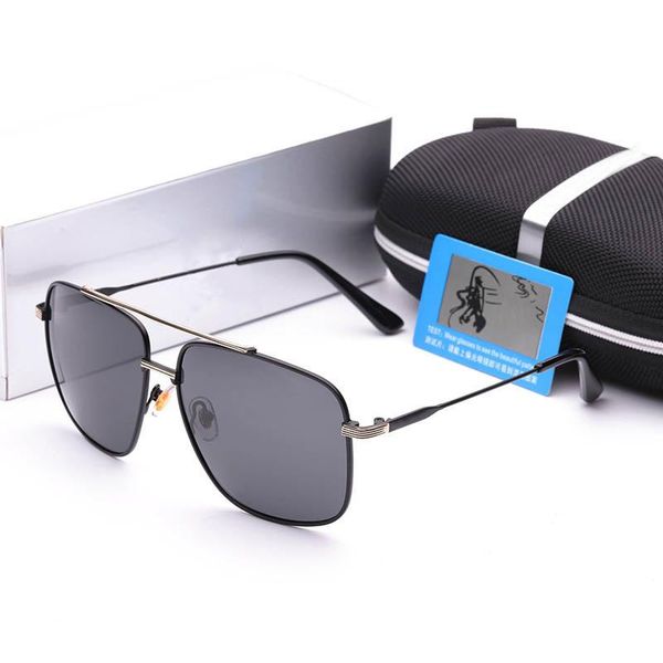 sunglasses classic brand men polarized driving glasses uv400 fashion retro eyewear metal square gafas de sol hombre 19002, White;black
sunglasses classic brand men polarized driving glasses uv400 fashion retro eyewear metal square gafas de sol hombre 19002, White;black