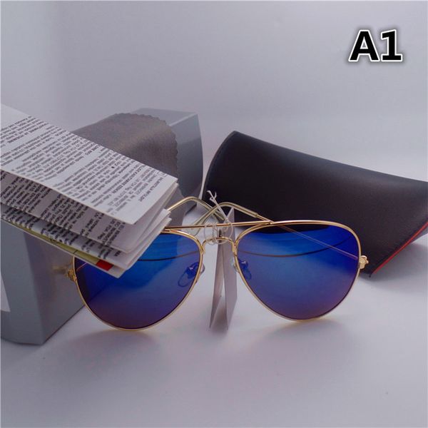 fashion mirror brands men women polit sunglasses uv400 vintage sport sun glasses with box and cases, White;black
fashion mirror brands men women polit sunglasses uv400 vintage sport sun glasses with box and cases, White;black