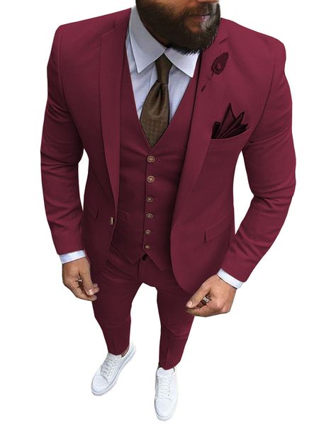 wedding tuxedos men 3 piece slim fit one button peaked laple formal business casual suit groomsman dinner party date green tailor made (blaz, Black;gray
wedding tuxedos men 3 piece slim fit one button peaked laple formal business casual suit groomsman dinner party date green tailor made (blaz, Black;gray