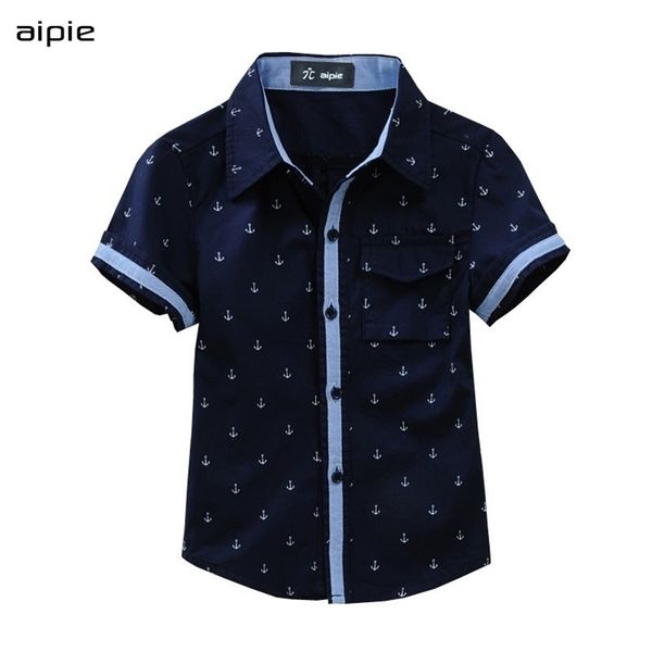 new summer children shirts printing anchor pattern cotton 100% short-sleeved boy's shirts fit for 3-14 years kids shirts 210306, White;black
new summer children shirts printing anchor pattern cotton 100% short-sleeved boy's shirts fit for 3-14 years kids shirts 210306, White;black