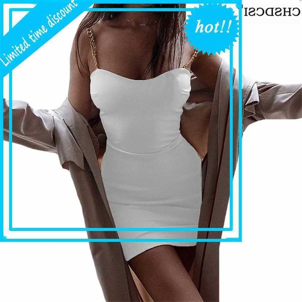 chsdcsi spaghetti band dress summer women metals high tail sheet club short street mini mouwlless white vestido, Black
chsdcsi spaghetti band dress summer women metals high tail sheet club short street mini mouwlless white vestido, Black