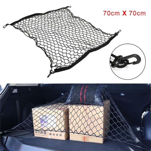 car organizer auto trunk rear cargo storage mesh net styling elastic strong stowing tidying with 4 hooks 70cm x
car organizer auto trunk rear cargo storage mesh net styling elastic strong stowing tidying with 4 hooks 70cm x