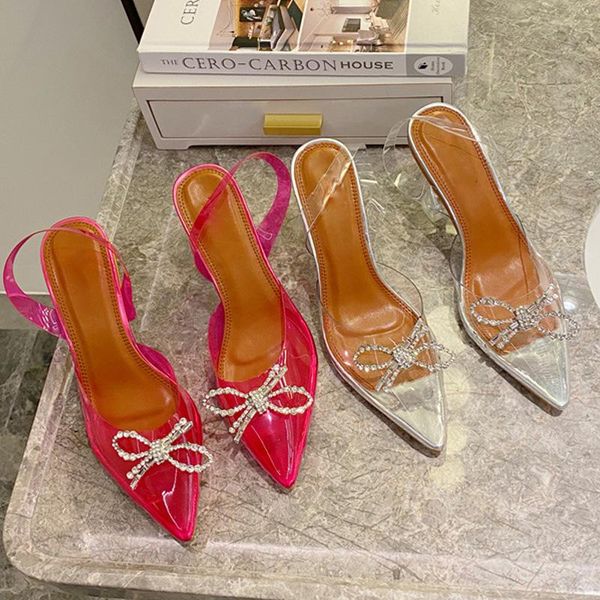 dress shoes transparent high heels women sandals summer lady female clear pumps elegant slides party ladies, Black
dress shoes transparent high heels women sandals summer lady female clear pumps elegant slides party ladies, Black
