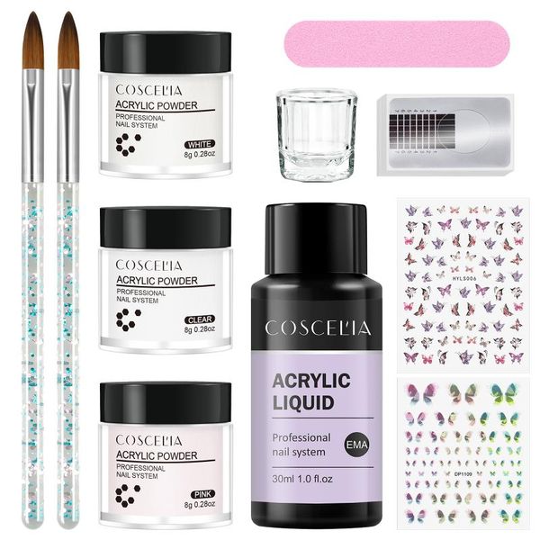 nail art kits coscelia acrylic starter kit powder and liquid brush tips diy tools design professional manicure set
nail art kits coscelia acrylic starter kit powder and liquid brush tips diy tools design professional manicure set