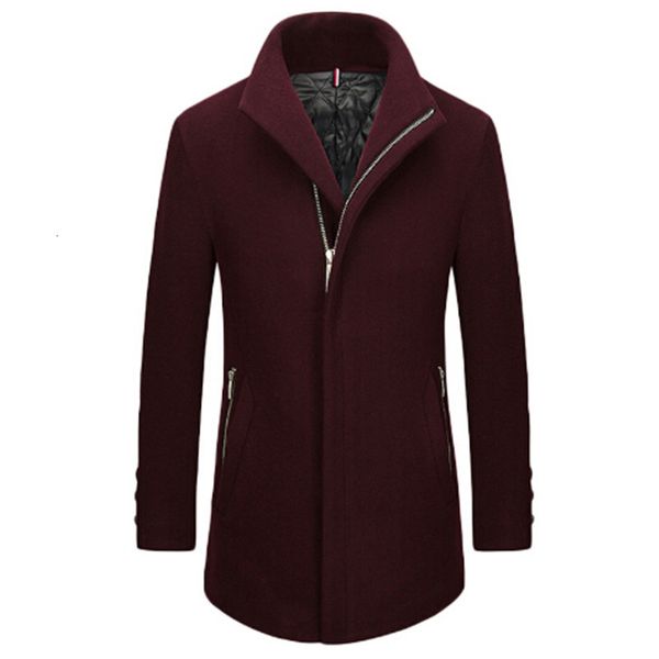 50% merino new winter cotton liner fashion zipper collar wool coat male business street 6iw5, Black
50% merino new winter cotton liner fashion zipper collar wool coat male business street 6iw5, Black