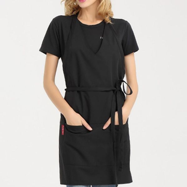 aprons chef apron jiay restaurant cafe bar waiter milk tea shop hanging neck waist mid-length v-neck
aprons chef apron jiay restaurant cafe bar waiter milk tea shop hanging neck waist mid-length v-neck