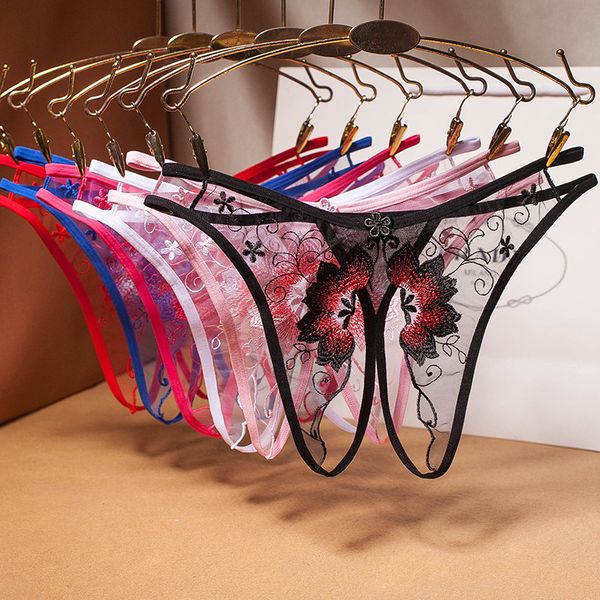 woman new panties g-string lace transparent embroidery underwear lingerie thong tanga ladies underpants, Black;white
woman new panties g-string lace transparent embroidery underwear lingerie thong tanga ladies underpants, Black;white