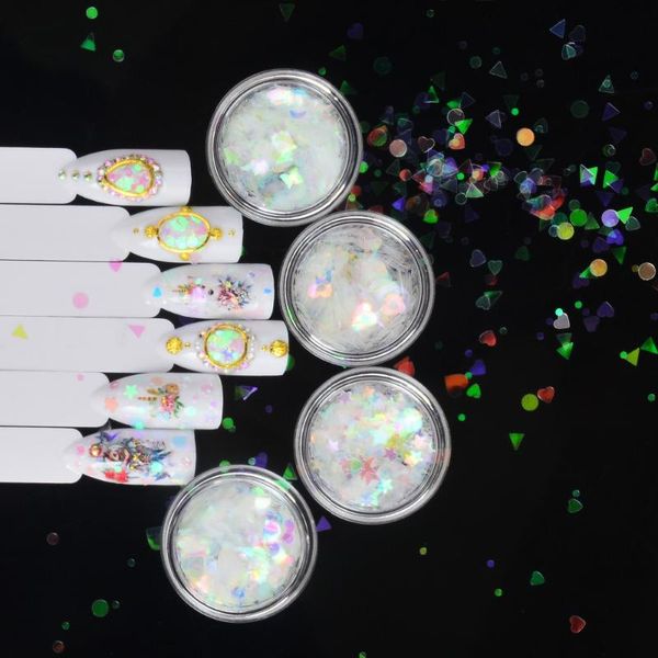 nail art decorations 1pcs ab glitter flakes mix star moon heart round symphony sequins pigment decor powder holographic manicure, Silver;gold
nail art decorations 1pcs ab glitter flakes mix star moon heart round symphony sequins pigment decor powder holographic manicure, Silver;gold