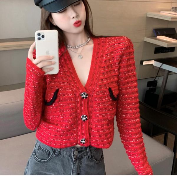 2021 spring and autumn winter with new style fashion long sleeve women's sweater coat@q18, White;black
2021 spring and autumn winter with new style fashion long sleeve women's sweater coat@q18, White;black