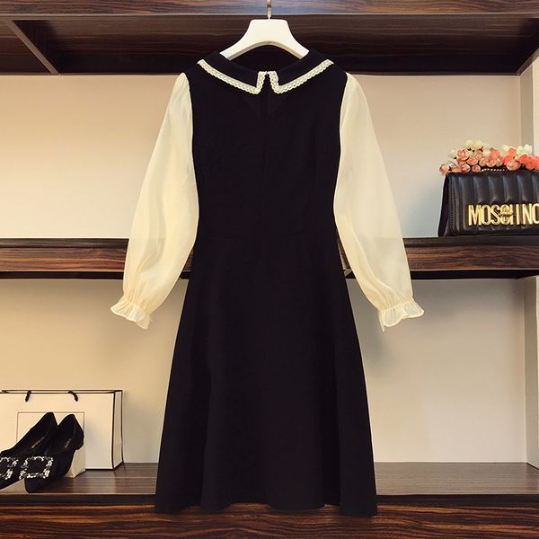 large female size lace mesh from vintage dress french long sleeve single-breasted bodycon line dressed in black party red clothes b61o, White
large female size lace mesh from vintage dress french long sleeve single-breasted bodycon line dressed in black party red clothes b61o, White