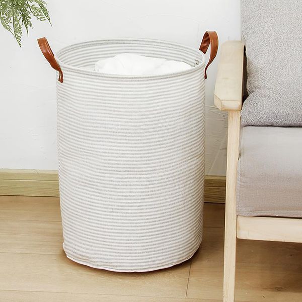 laundry bags folding basket handle design striped round storage bin bag large hamper clothes toy bucket organizer
laundry bags folding basket handle design striped round storage bin bag large hamper clothes toy bucket organizer