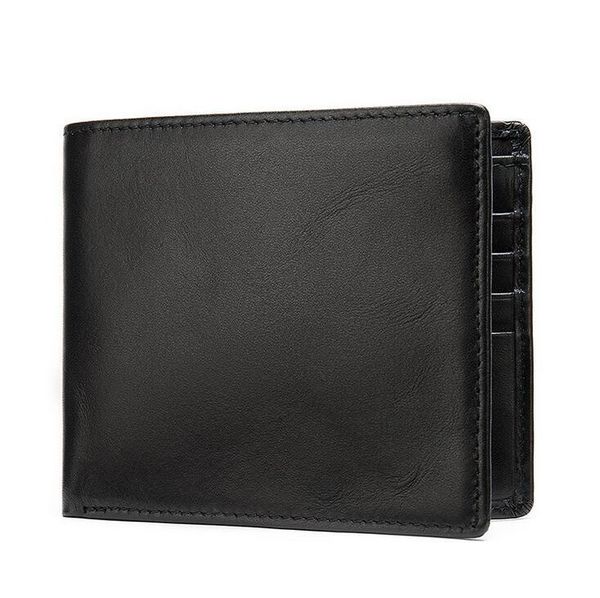 wholesale men's wallet short leather card case casual retro black genuine leathers coin purse male 9061
wholesale men's wallet short leather card case casual retro black genuine leathers coin purse male 9061