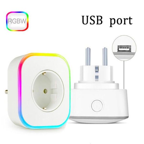 smart power plugs plymoton 2 pcs plug wireless eu standard with rgbw 1 usb charging port for google home alexa voice remote control socket
smart power plugs plymoton 2 pcs plug wireless eu standard with rgbw 1 usb charging port for google home alexa voice remote control socket