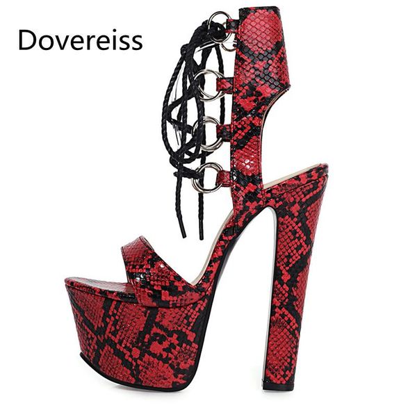 sandals dovereiss fashion women's shoes summer consice chunky heels green blue white snakeskin waterproof party sandales, Black
sandals dovereiss fashion women's shoes summer consice chunky heels green blue white snakeskin waterproof party sandales, Black