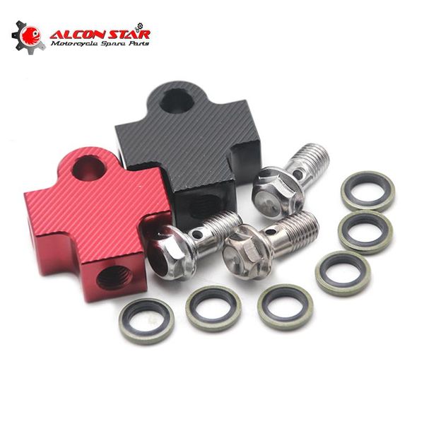 alconstar- motorcycle hydraulic brake oil hose cnc tee connector fitting for tubing bracket 3way pipe adapter with brake hose
alconstar- motorcycle hydraulic brake oil hose cnc tee connector fitting for tubing bracket 3way pipe adapter with brake hose