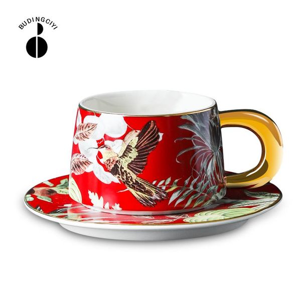 cups & saucers european small luxurious pull flower coffee cup glass portable mug black teacup kubek drinkware by50bd
cups & saucers european small luxurious pull flower coffee cup glass portable mug black teacup kubek drinkware by50bd